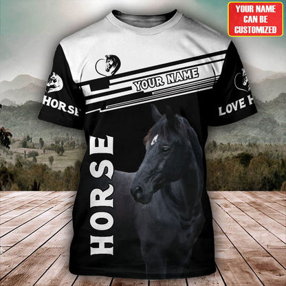 Personalized Horse AK22 All Over Printed Unisex Shirt