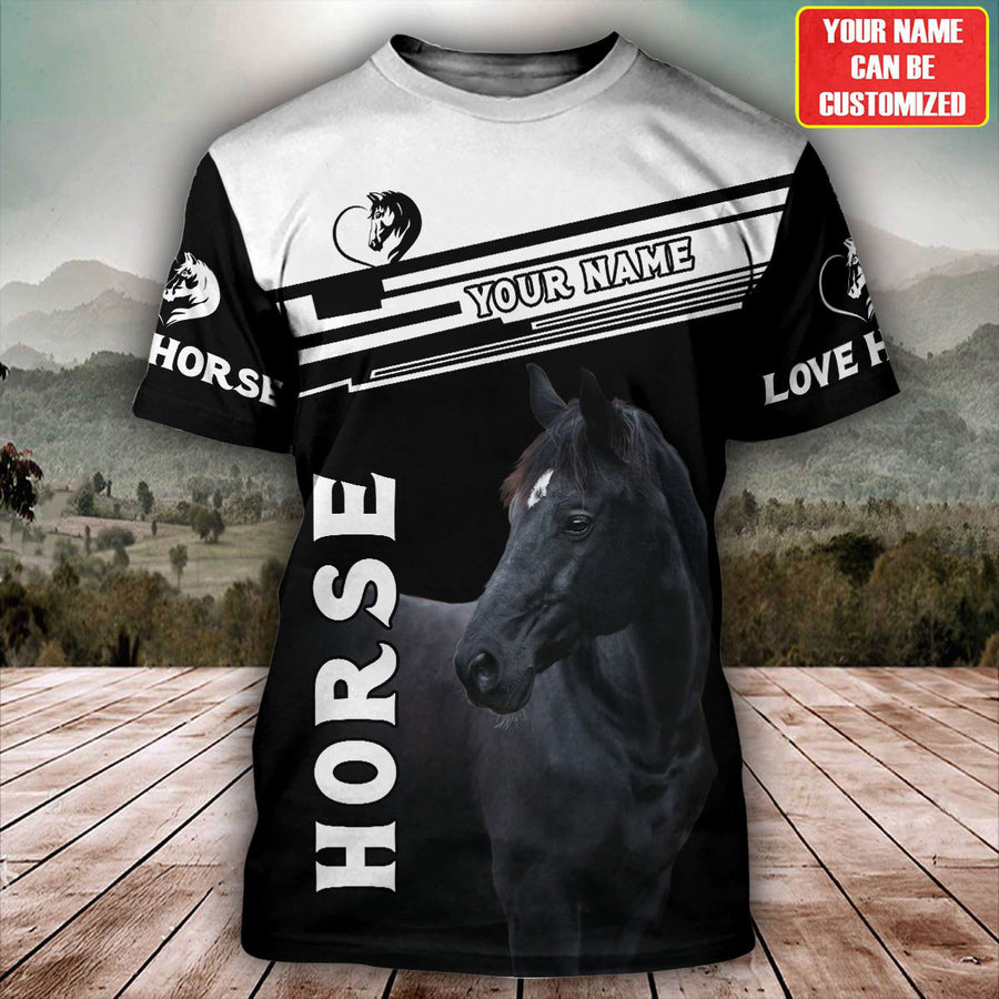 Personalized Horse AK22 All Over Printed Unisex Shirt