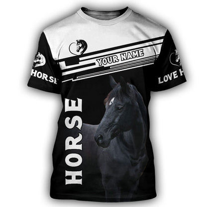Personalized Horse AK22 All Over Printed Unisex Shirt