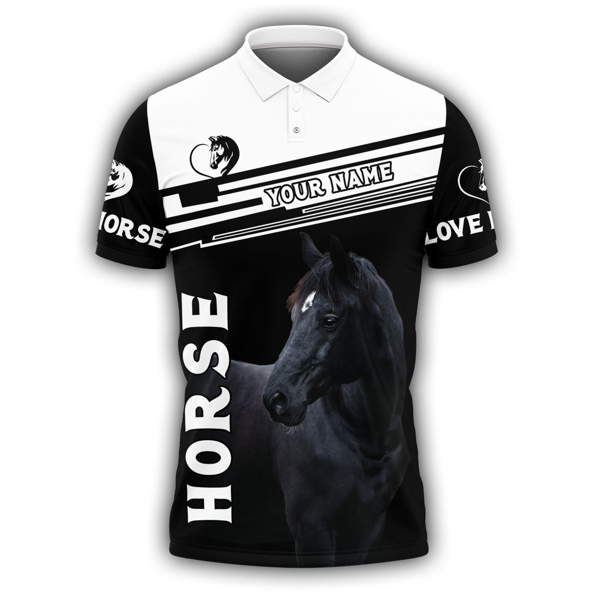 Personalized Horse AK22 All Over Printed Unisex Shirt