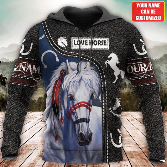 Personalized Name Horse AK37 All Over Printed Unisex Shirt
