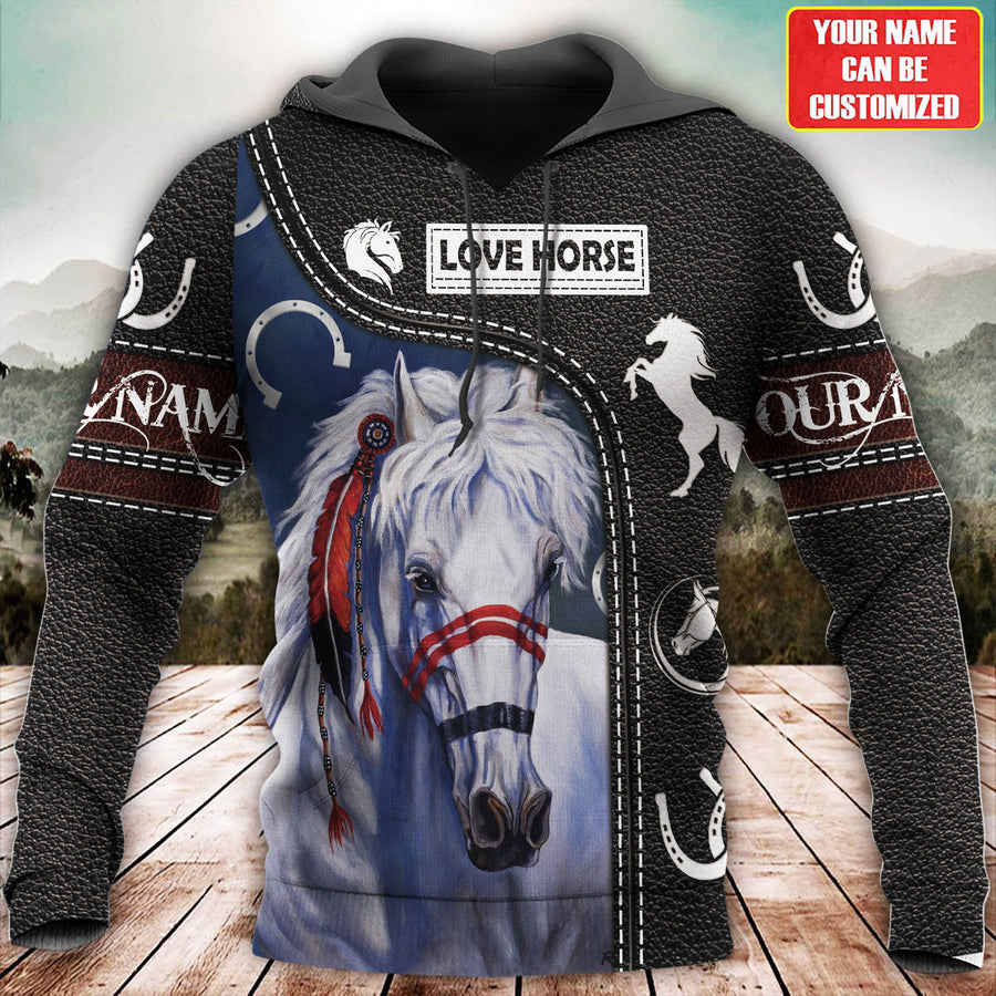 Personalized Name Horse AK37 All Over Printed Unisex Shirt