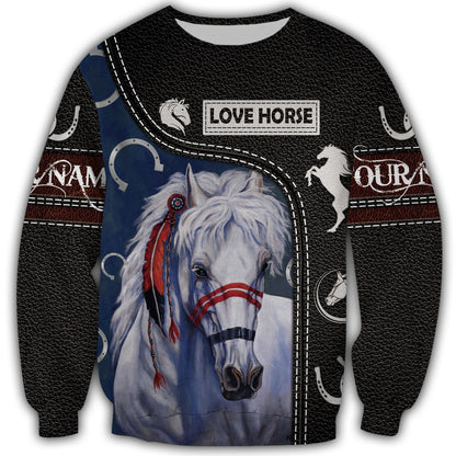 Personalized Name Horse AK37 All Over Printed Unisex Shirt