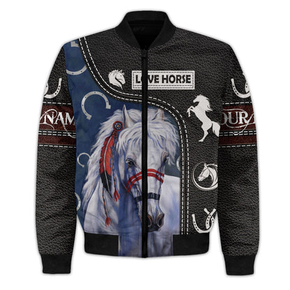 Personalized Name Horse AK37 All Over Printed Unisex Shirt