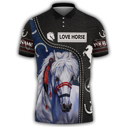 Personalized Name Horse AK37 All Over Printed Unisex Shirt