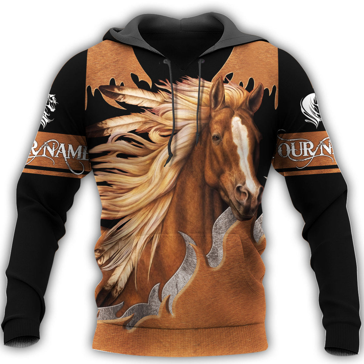 Personalized Name Horse AK38 All Over Printed Unisex Shirt