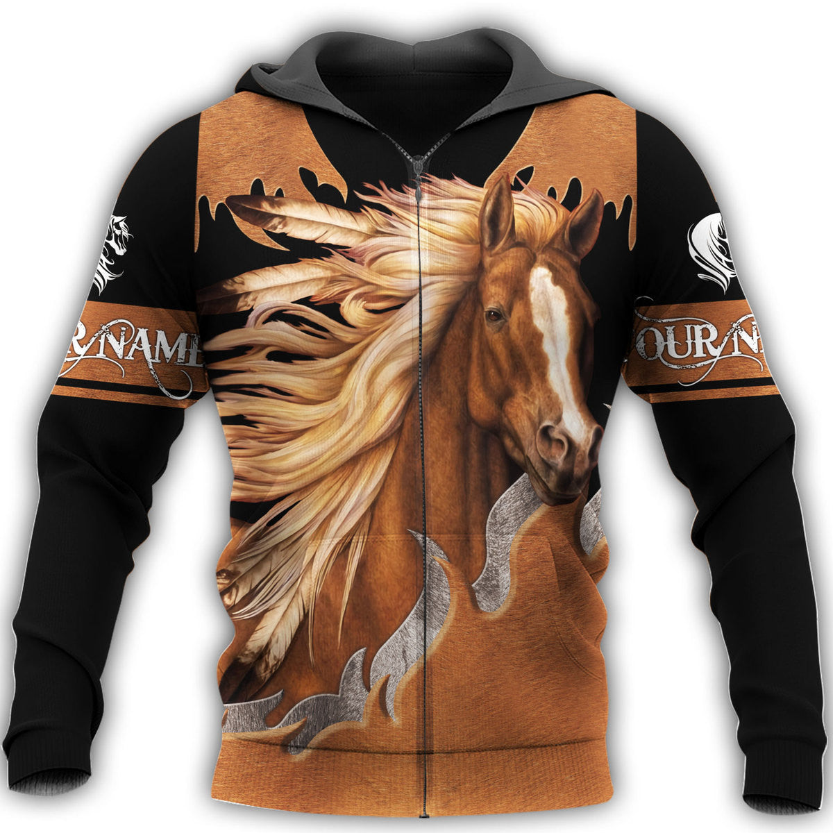 Personalized Name Horse AK38 All Over Printed Unisex Shirt