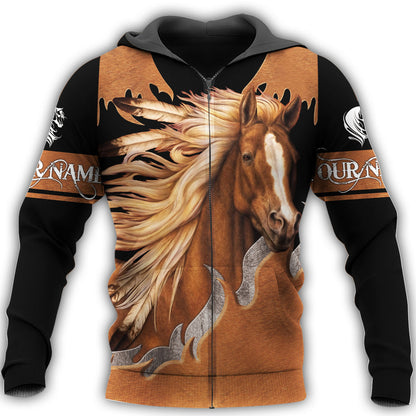 Personalized Name Horse AK38 All Over Printed Unisex Shirt