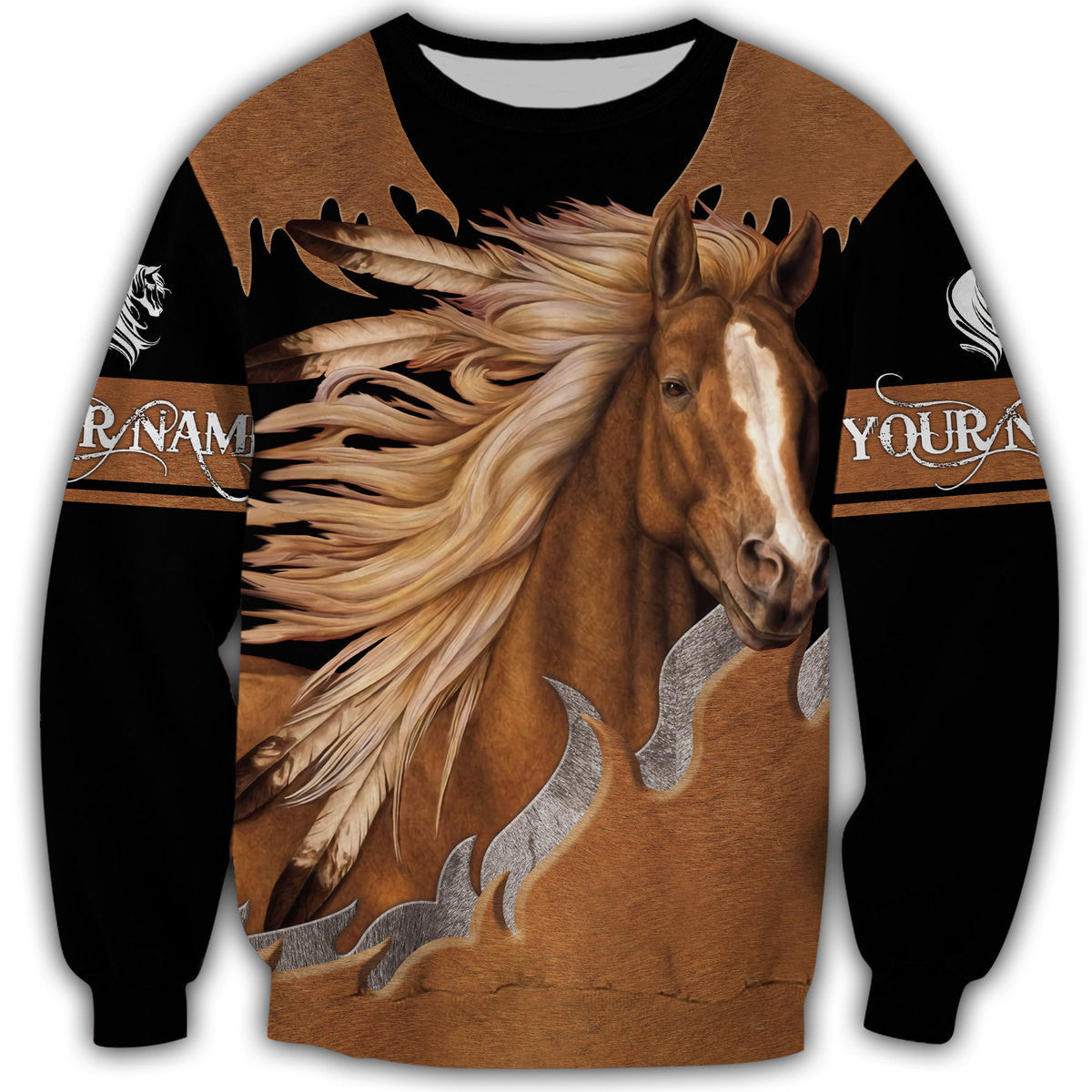Personalized Name Horse AK38 All Over Printed Unisex Shirt