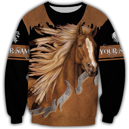 Personalized Name Horse AK38 All Over Printed Unisex Shirt