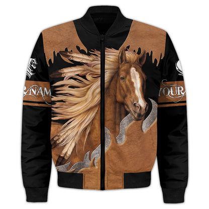 Personalized Name Horse AK38 All Over Printed Unisex Shirt