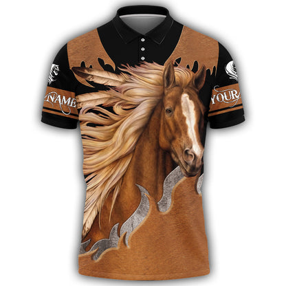 Personalized Name Horse AK38 All Over Printed Unisex Shirt