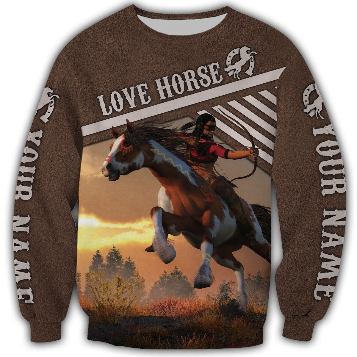 Personalized Name Horse AK39 All Over Printed Unisex Shirt