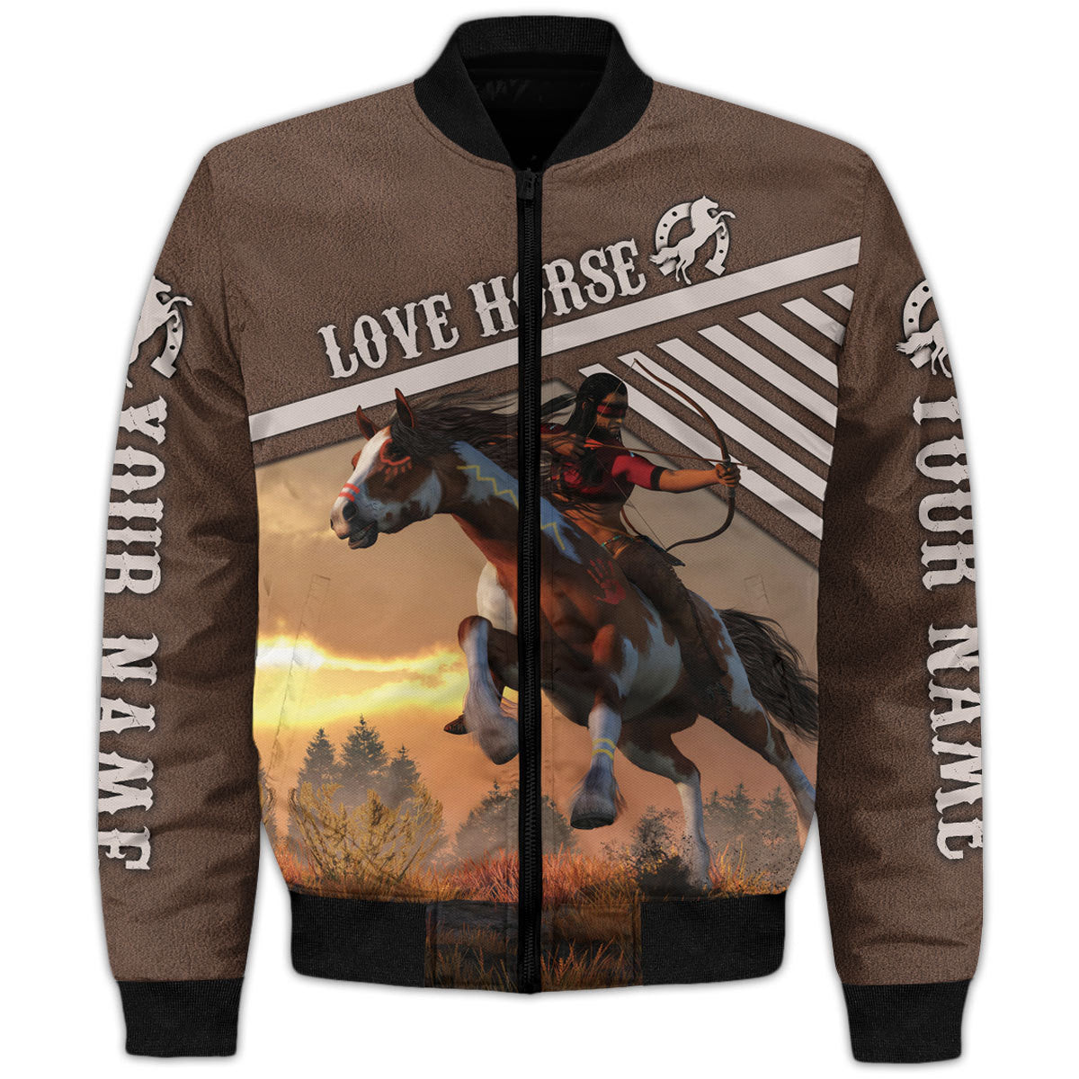 Personalized Name Horse AK39 All Over Printed Unisex Shirt