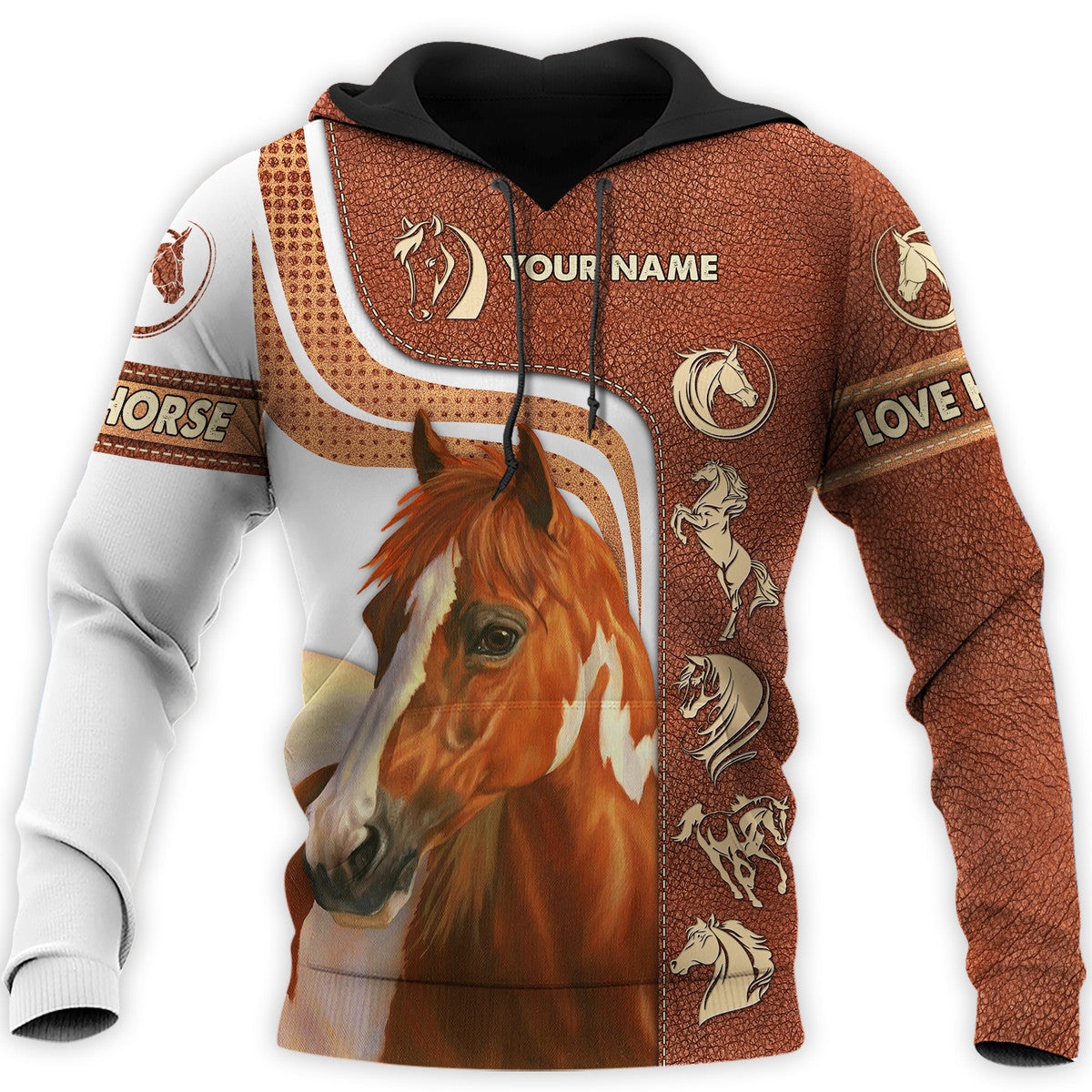 Personalized Name Horse AK40 All Over Printed Unisex Shirt