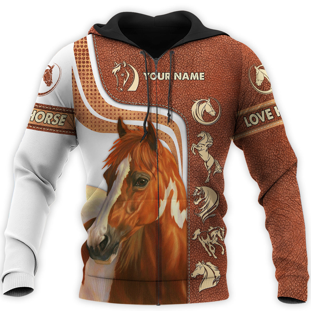 Personalized Name Horse AK40 All Over Printed Unisex Shirt