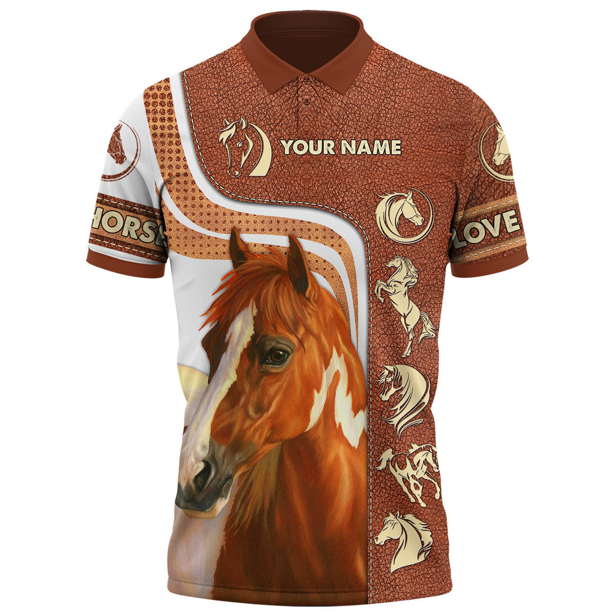 Personalized Name Horse AK40 All Over Printed Unisex Shirt