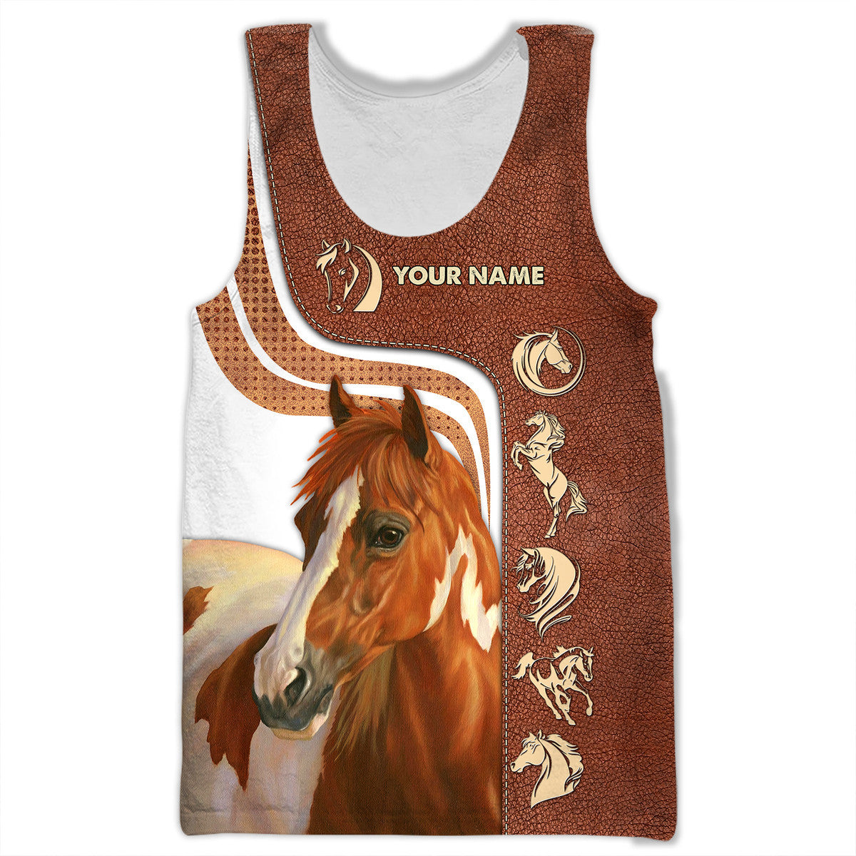 Personalized Name Horse AK40 All Over Printed Unisex Shirt