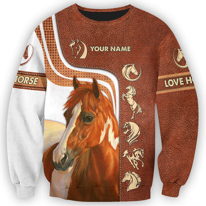 Personalized Name Horse AK40 All Over Printed Unisex Shirt