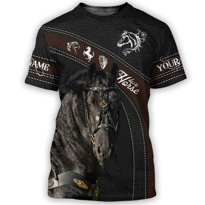 Personalized Name Horse AK41 All Over Printed Unisex Shirt