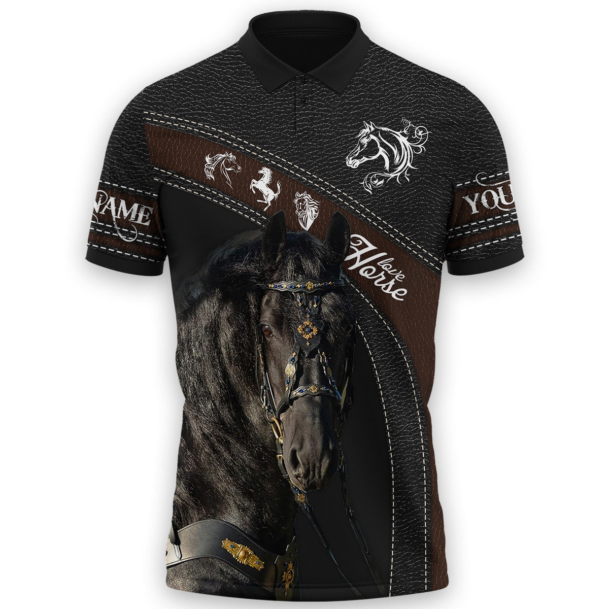 Personalized Name Horse AK41 All Over Printed Unisex Shirt