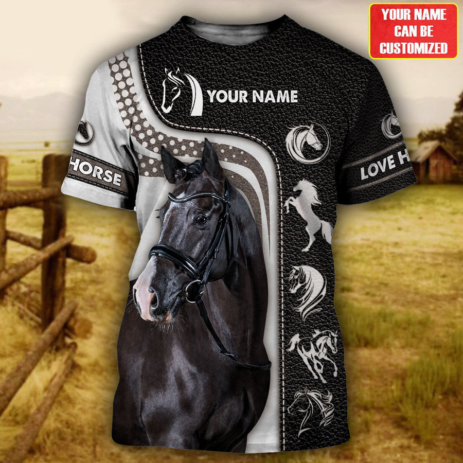 Personalized Name Horse AK51 All Over Printed Unisex Shirt