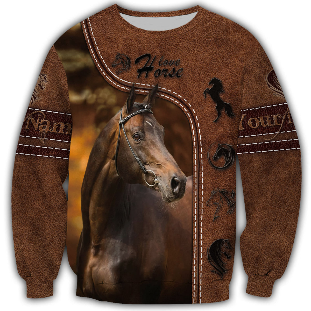 Personalized Name Horse AK47 All Over Printed Unisex Shirt