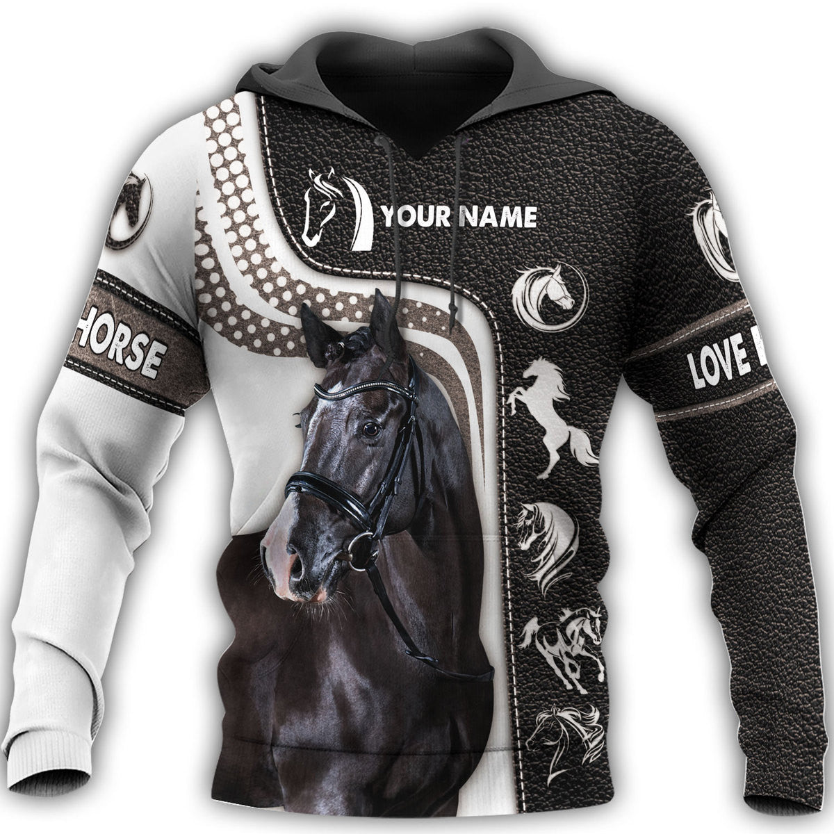 Personalized Name Horse AK51 All Over Printed Unisex Shirt