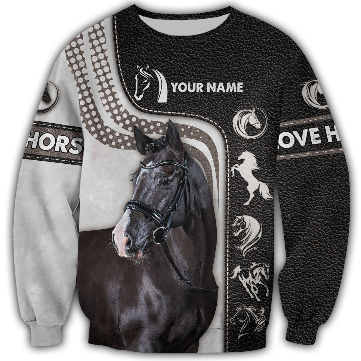 Personalized Name Horse AK51 All Over Printed Unisex Shirt