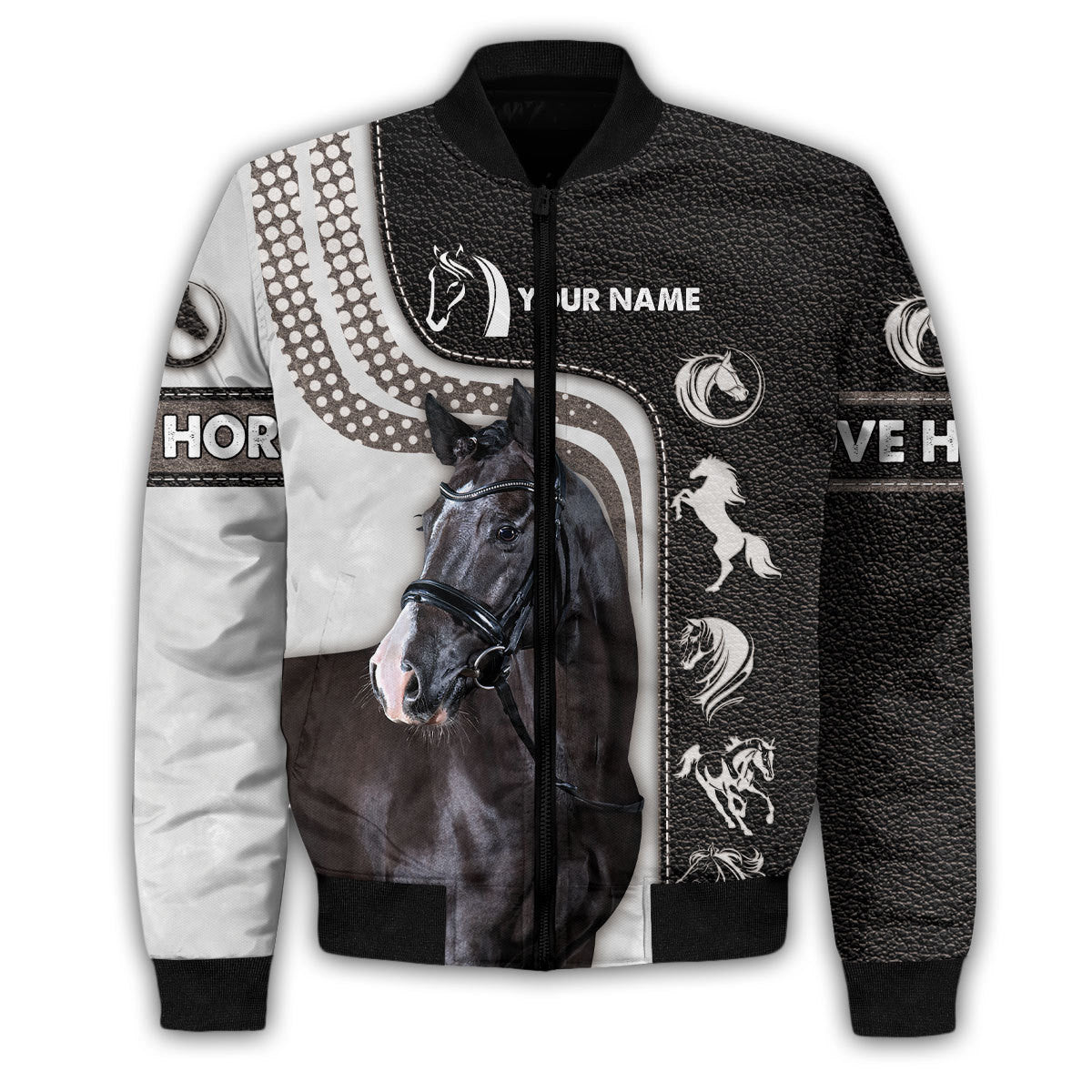 Personalized Name Horse AK51 All Over Printed Unisex Shirt