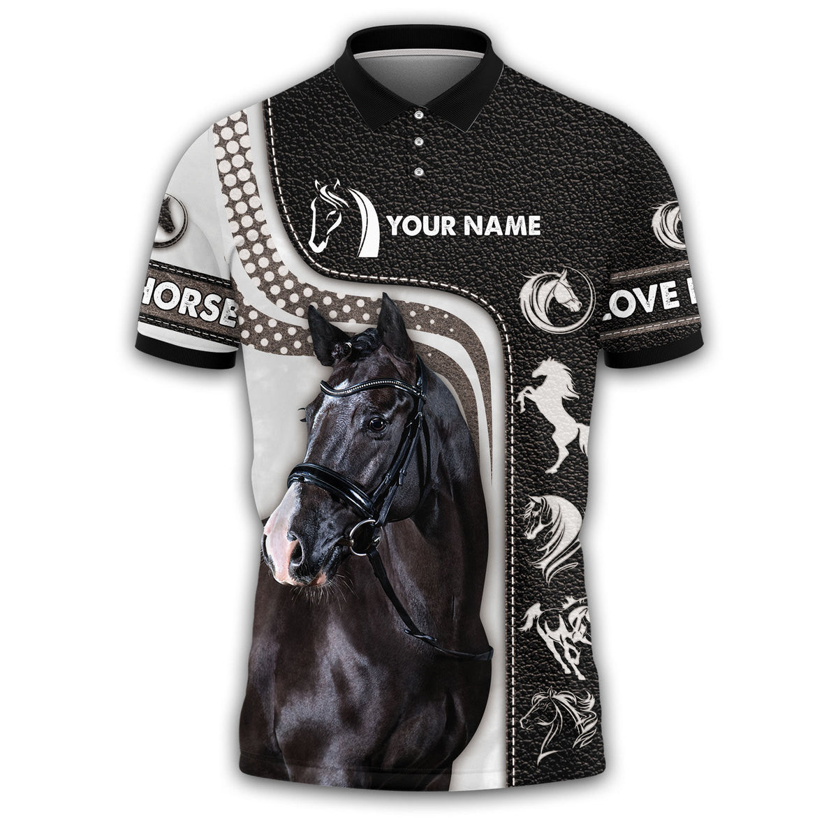 Personalized Name Horse AK51 All Over Printed Unisex Shirt