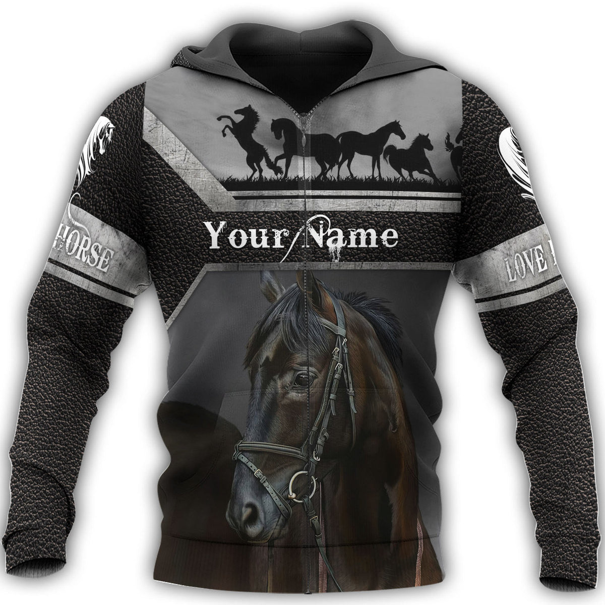 Personalized Name Horse AK54 All Over Printed Unisex Shirt