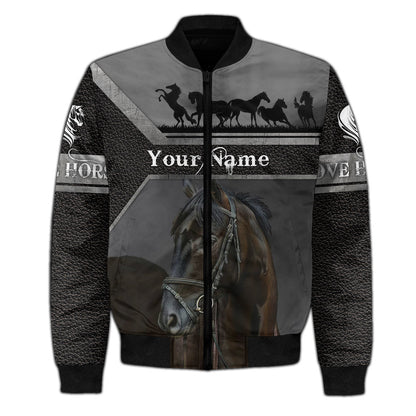 Personalized Name Horse AK54 All Over Printed Unisex Shirt