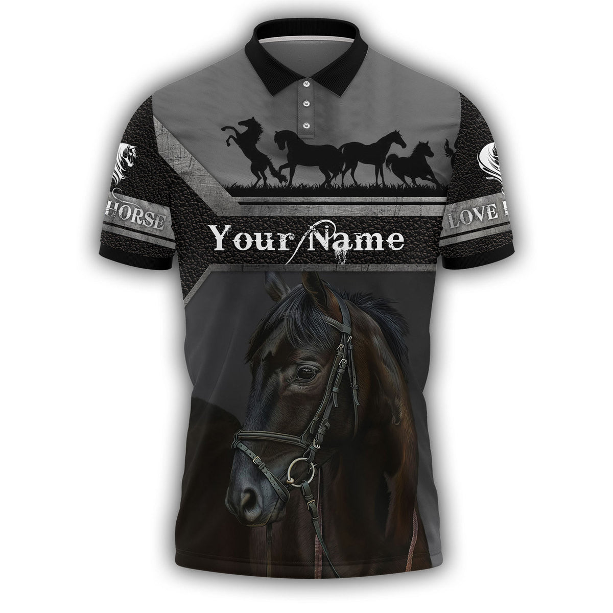 Personalized Name Horse AK54 All Over Printed Unisex Shirt