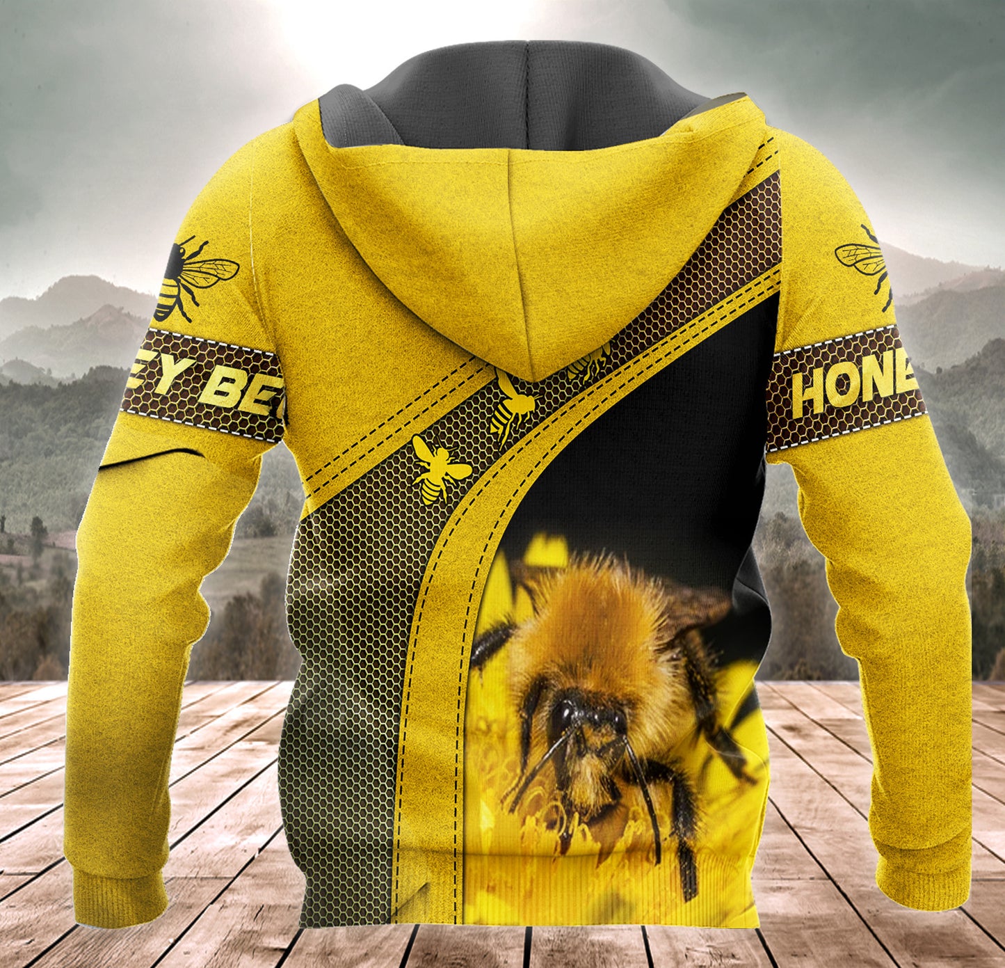 Personalized Name Honey Bee 4 All Over Printed Unisex Shirt Q140205