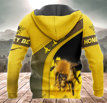 Personalized Name Honey Bee 4 All Over Printed Unisex Shirt Q140205