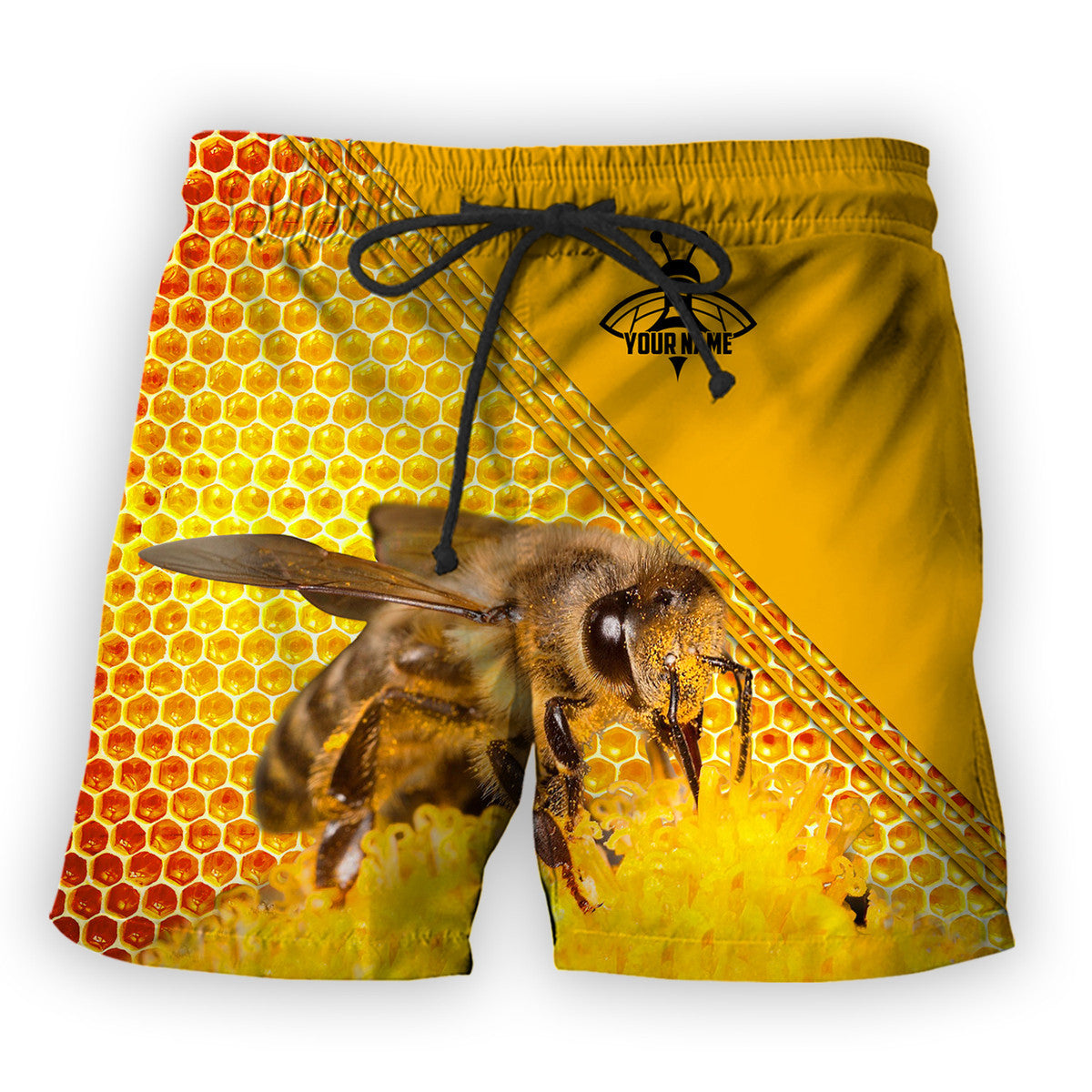 Personalized Name Honey Bee Q4 All Over Printed Unisex Shirt Q040408