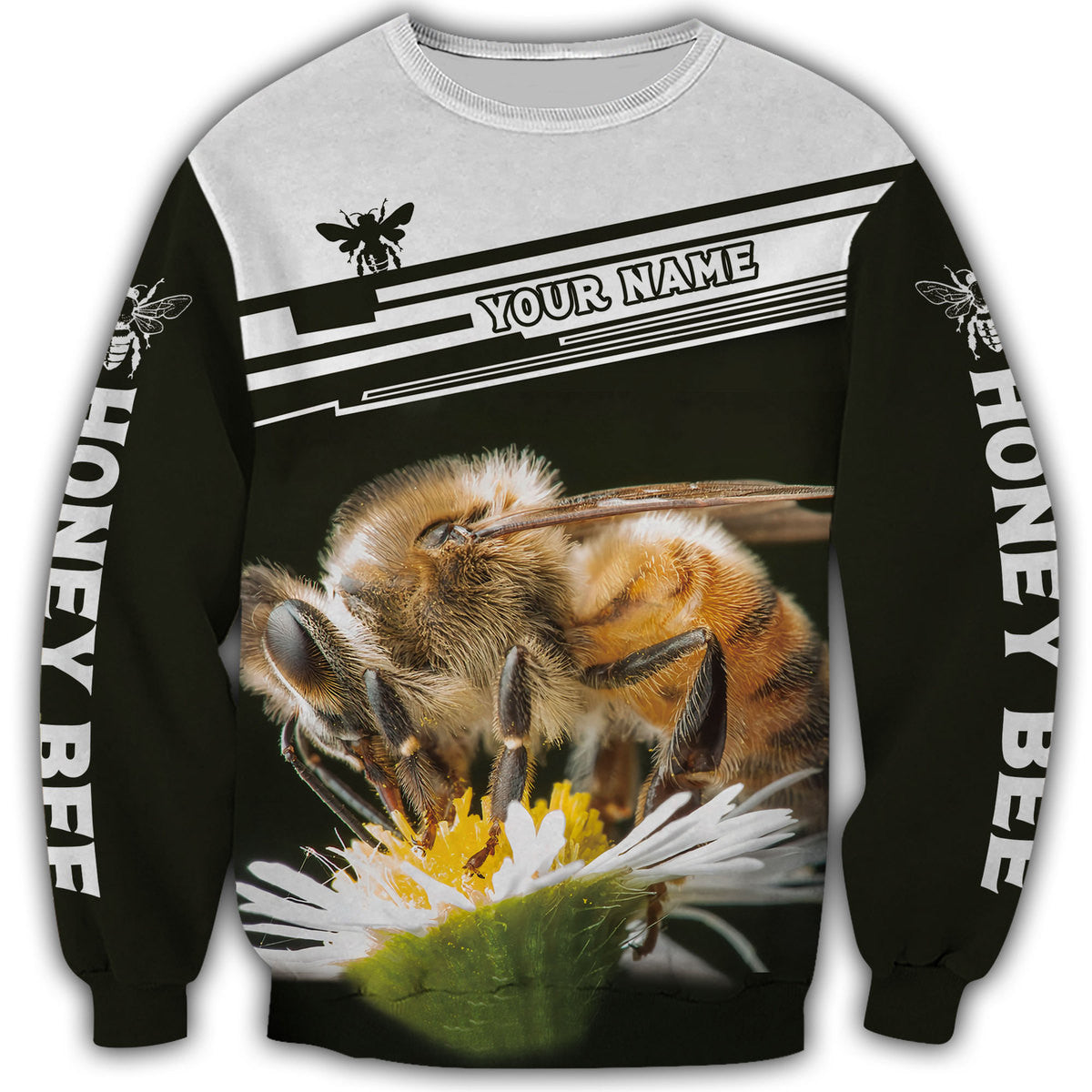 Personalized Name Honey Bee Q6 All Over Printed Unisex Shirt Q180408