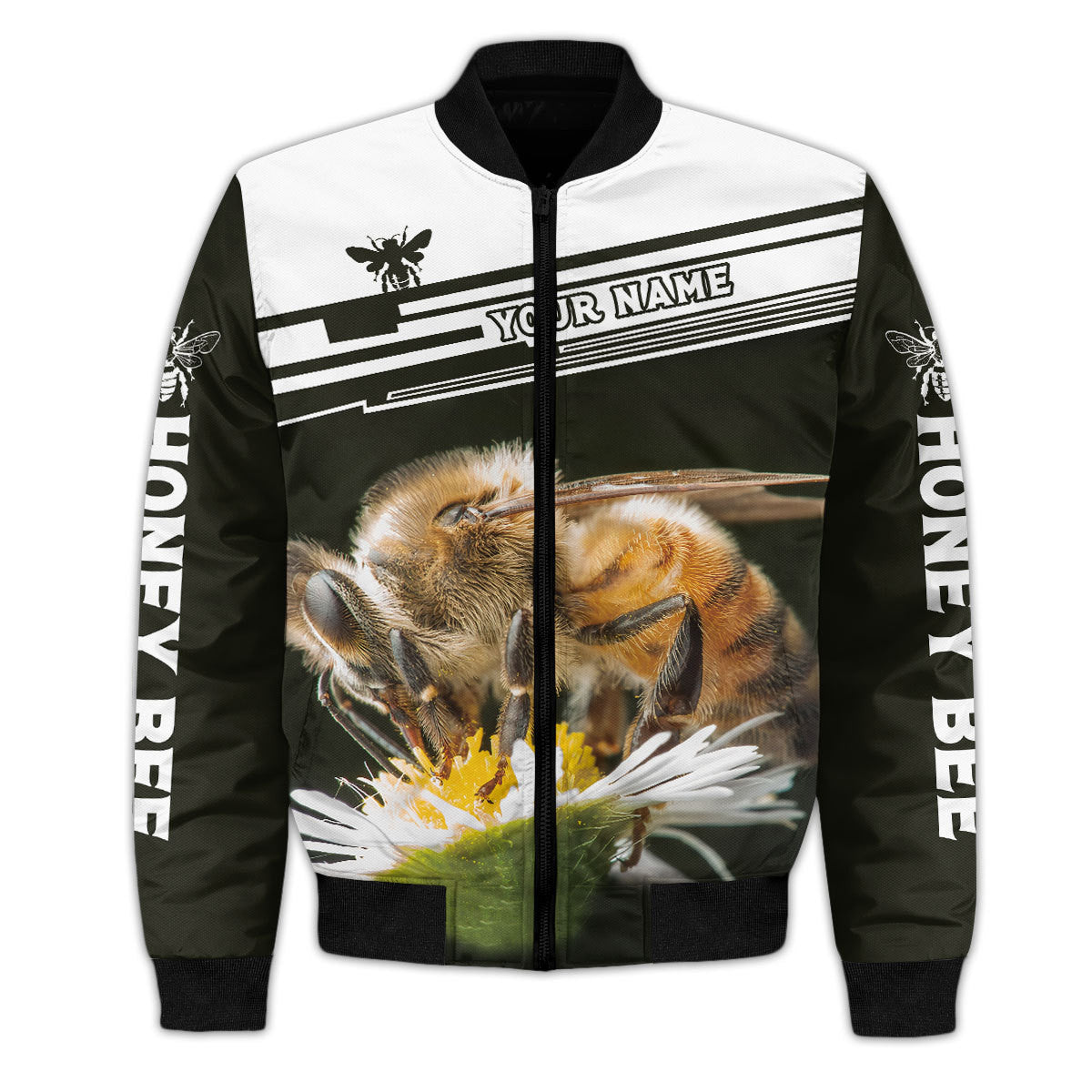 Personalized Name Honey Bee Q6 All Over Printed Unisex Shirt Q180408