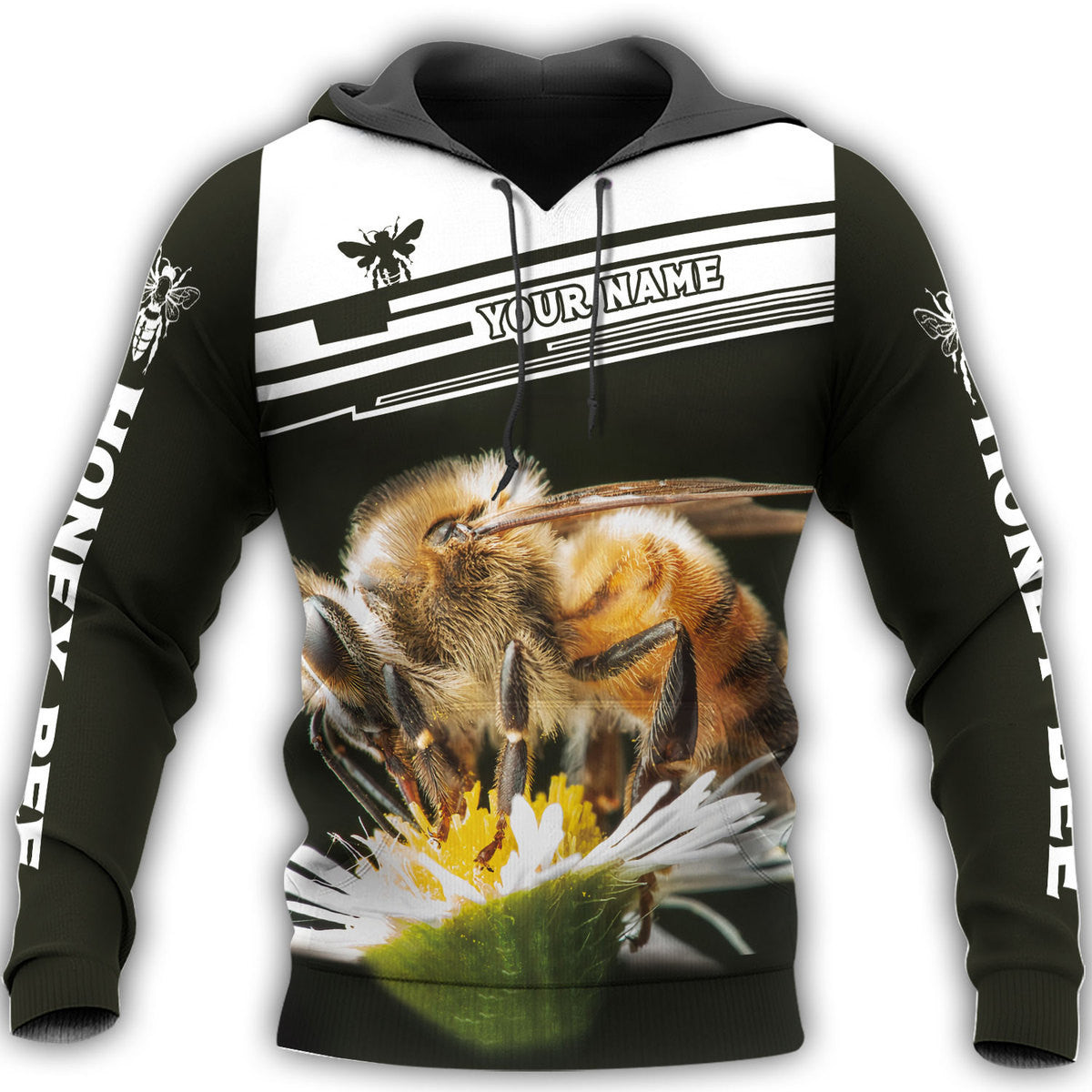 Personalized Name Honey Bee Q6 All Over Printed Unisex Shirt Q180408