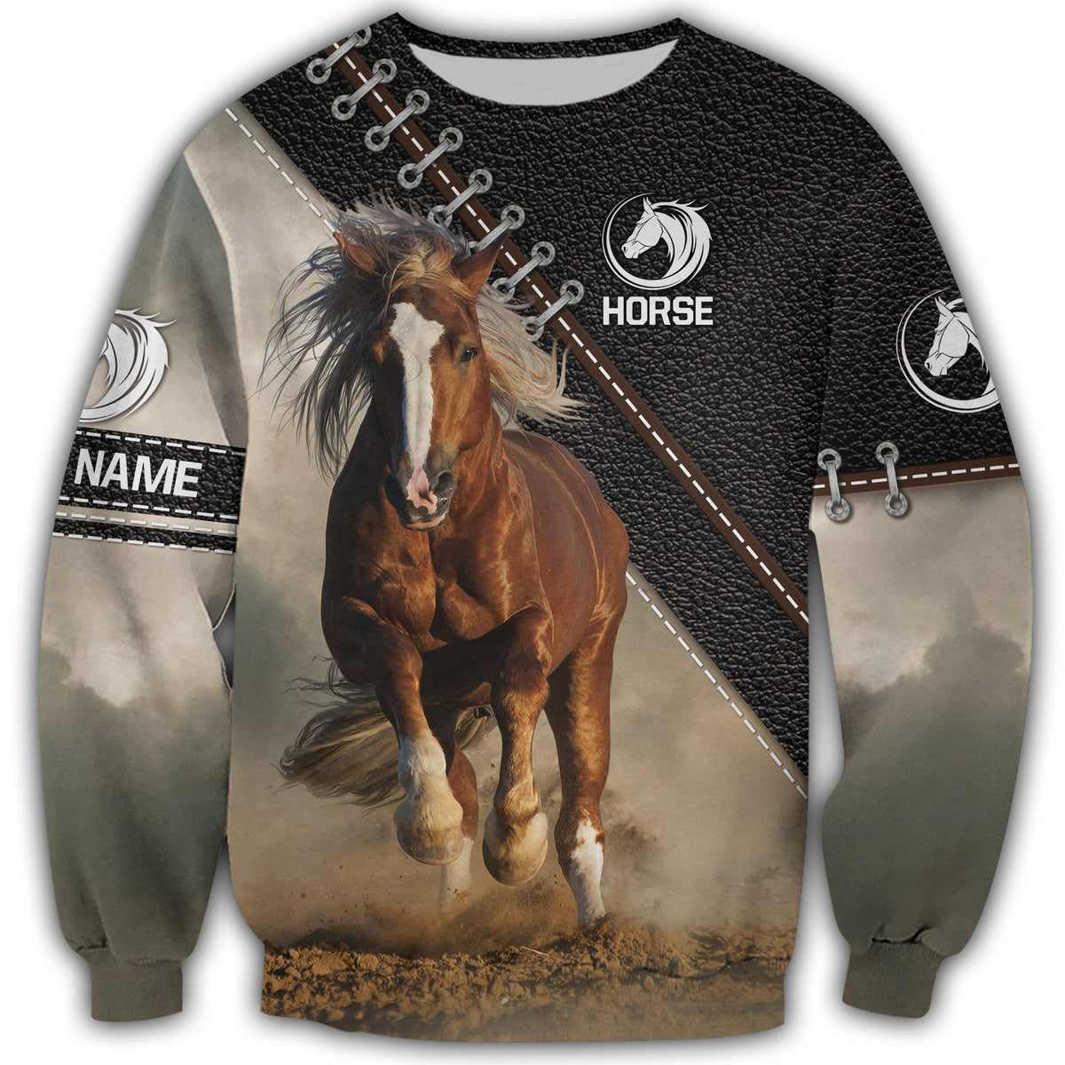 Personalized Name Horse AK61 All Over Printed Unisex Shirt