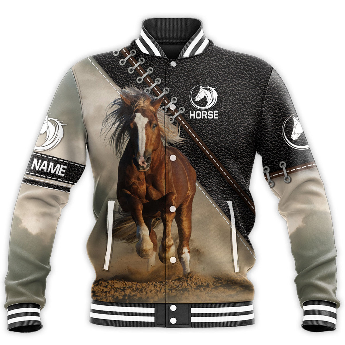 Personalized Name Horse AK61 All Over Printed Unisex Shirt