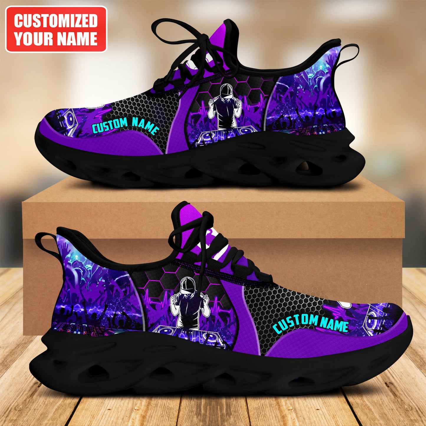 Disc Jockey QN Custom Sneaker