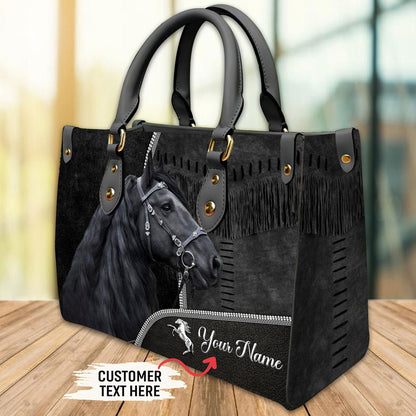 Horse Q7 Personalized Leather Handbag