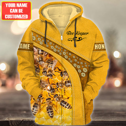 Personalized Name Bee Keeper All Over Printed Unisex Shirt Q101102