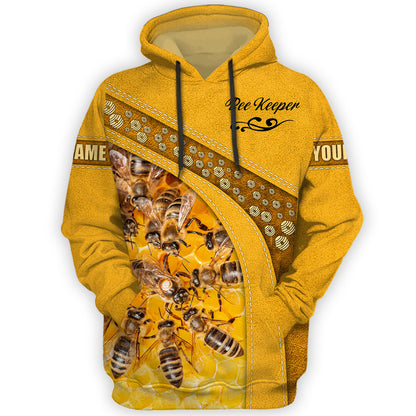 Personalized Name Bee Keeper All Over Printed Unisex Shirt Q101102