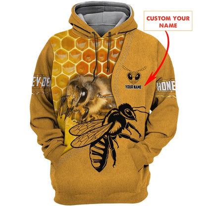 Personalized Name Honey Bee 3Q All Over Printed Unisex Shirt Q251101