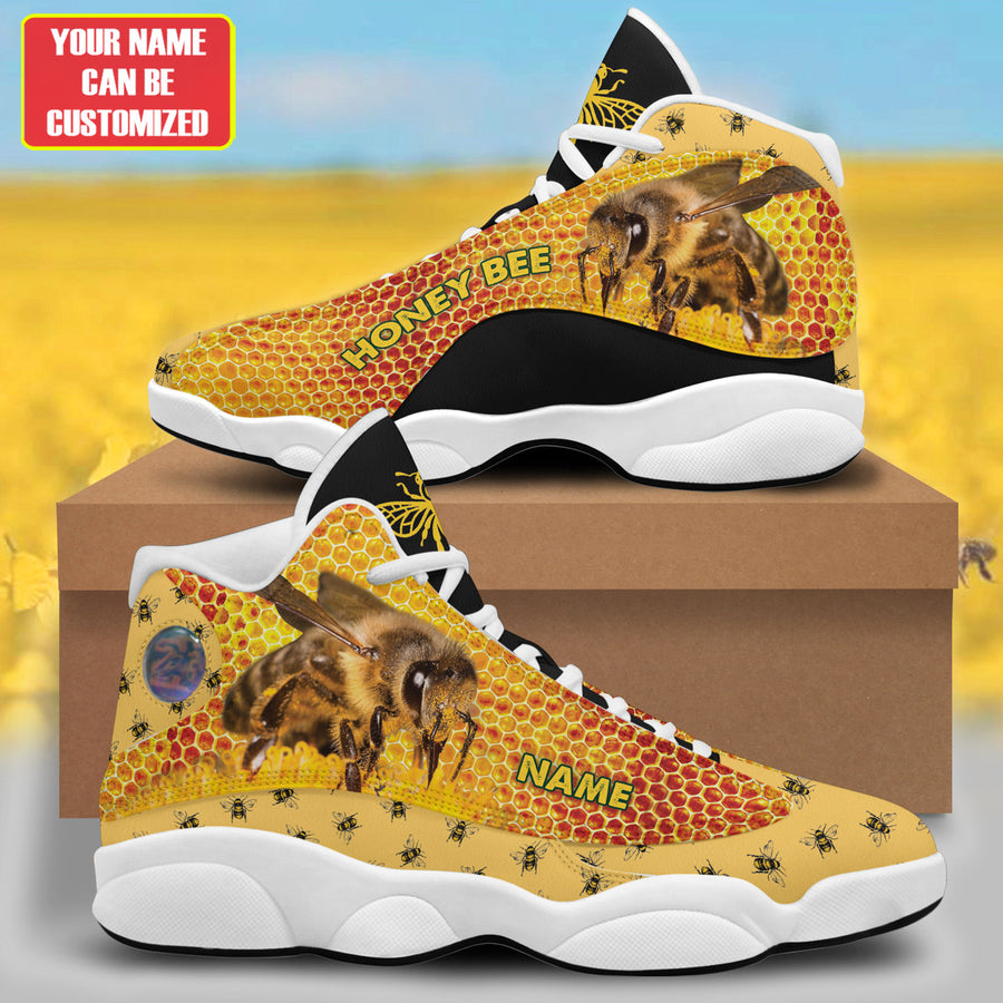 Personalized Honey Bee AJD13 Custom Sneaker Q040109
