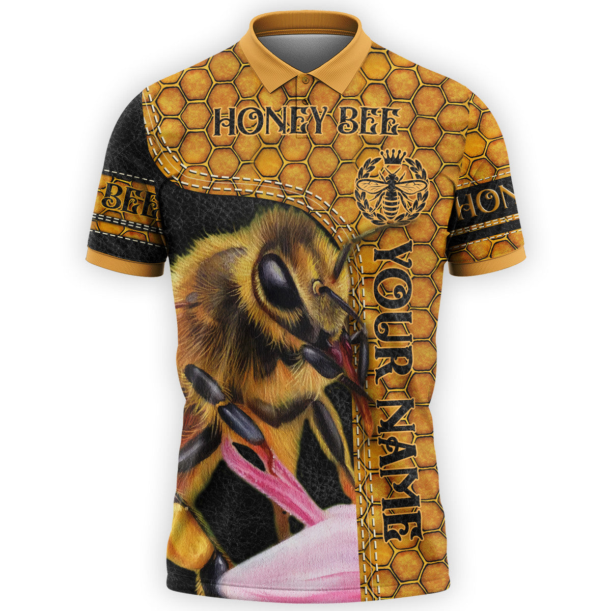 Personalized Name Honey Bee 8 All Over Printed Unisex Shirt Q100202