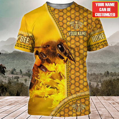Personalized Name Honey Bee 10 All Over Printed Unisex Shirt Q270406